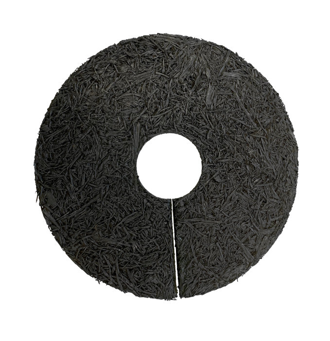 Ukrudtsmåtte ring gummi Ø30 cm